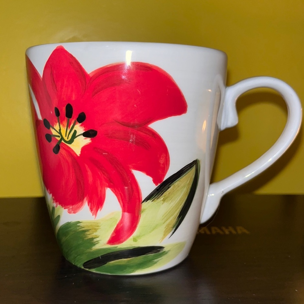🐇 Tabletops Gallery Tropical Hibiscus mug